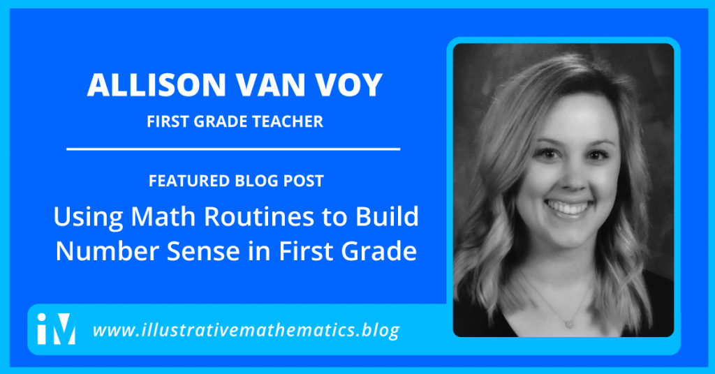 Using Math Routines to Build Number Sense in First Grade - IM CERTIFIED ...