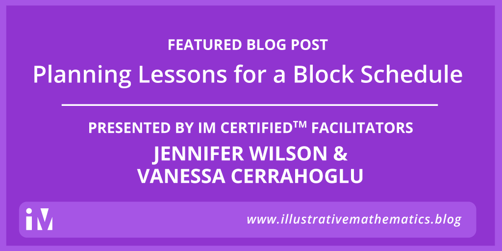 Planning Lessons for a Block Schedule