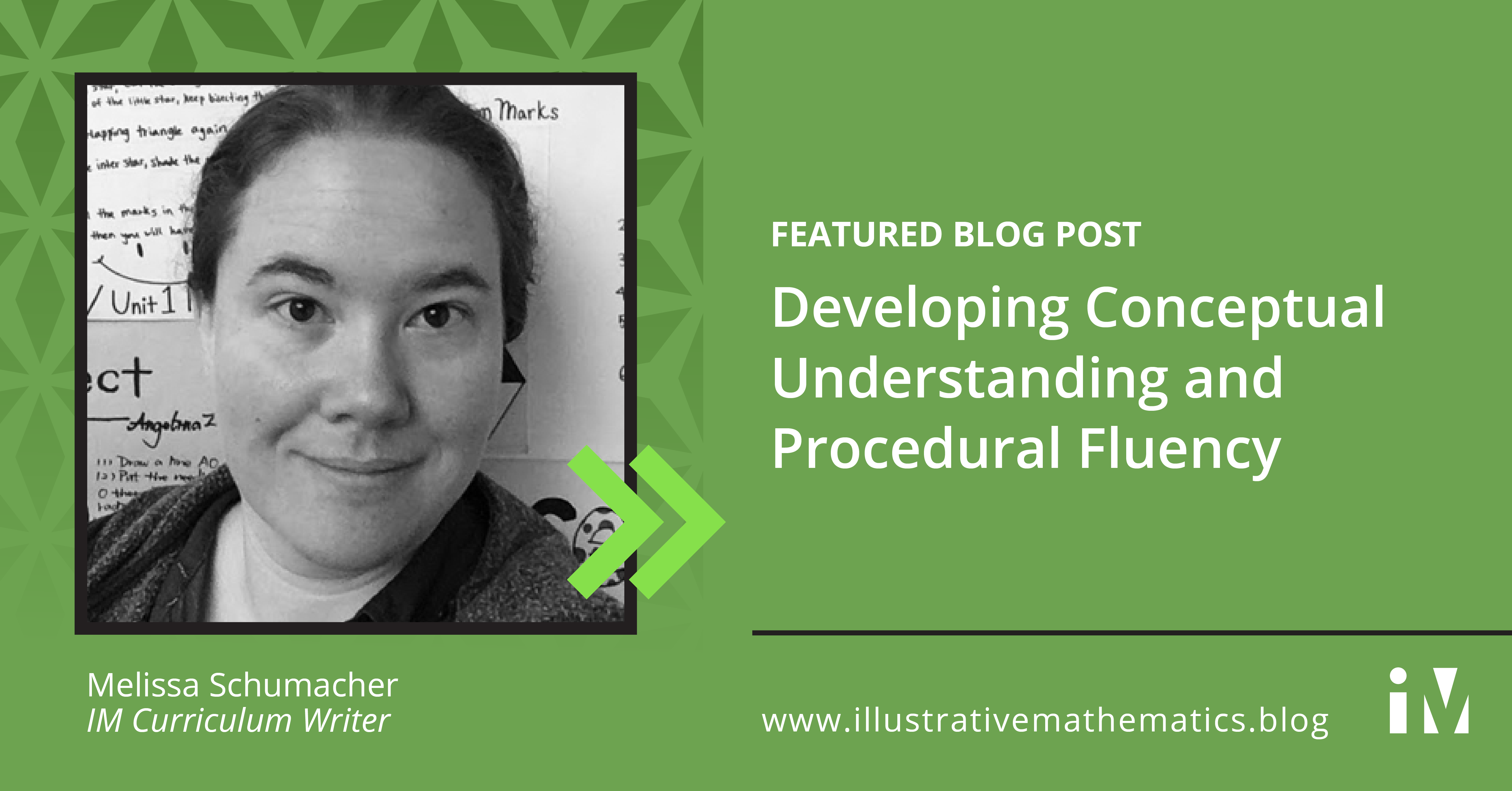 Developing Conceptual Understanding and Procedural Fluency