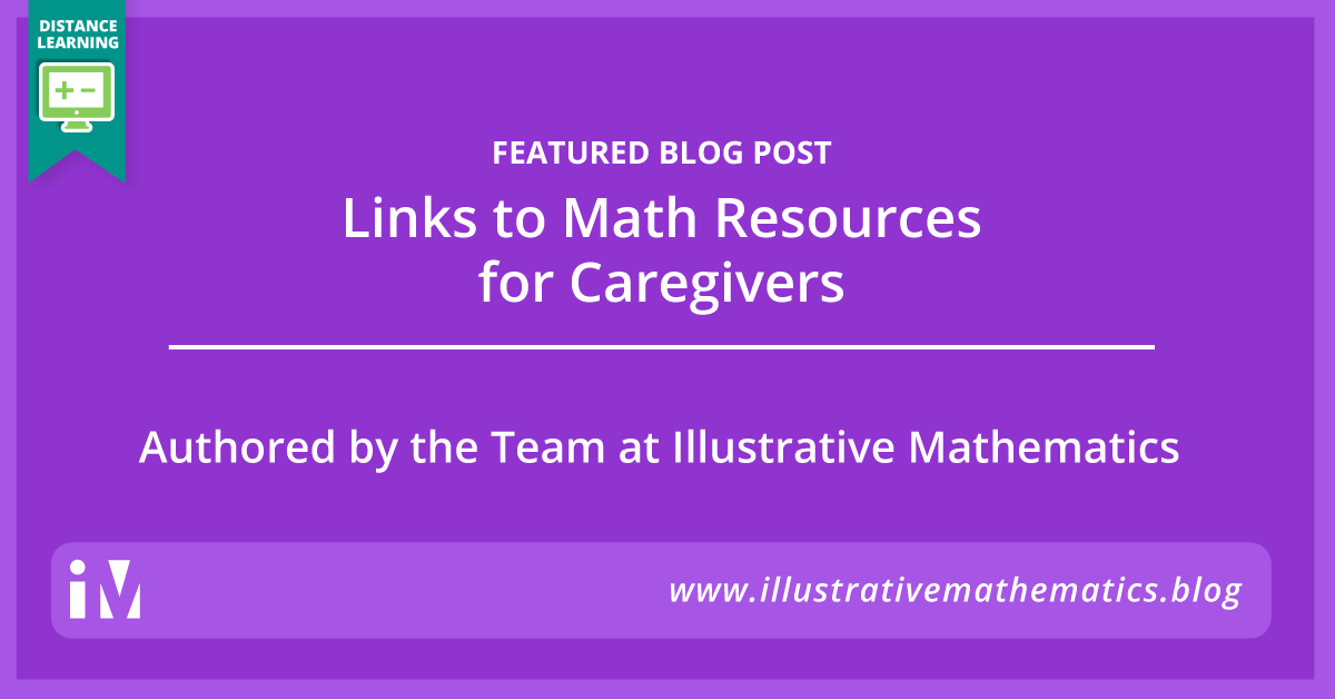 Links to Math Resources for Caregivers