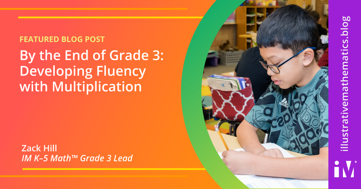 By the End of Grade 3: Developing Fluency with Multiplication