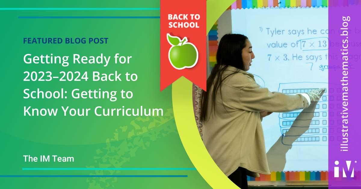Getting Ready for 2023–2024 Back to School: Getting to Know Your Curriculum