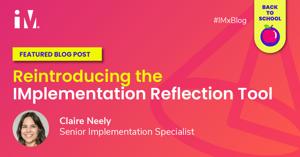 Reintroducing the IMplementation Reflection Tool