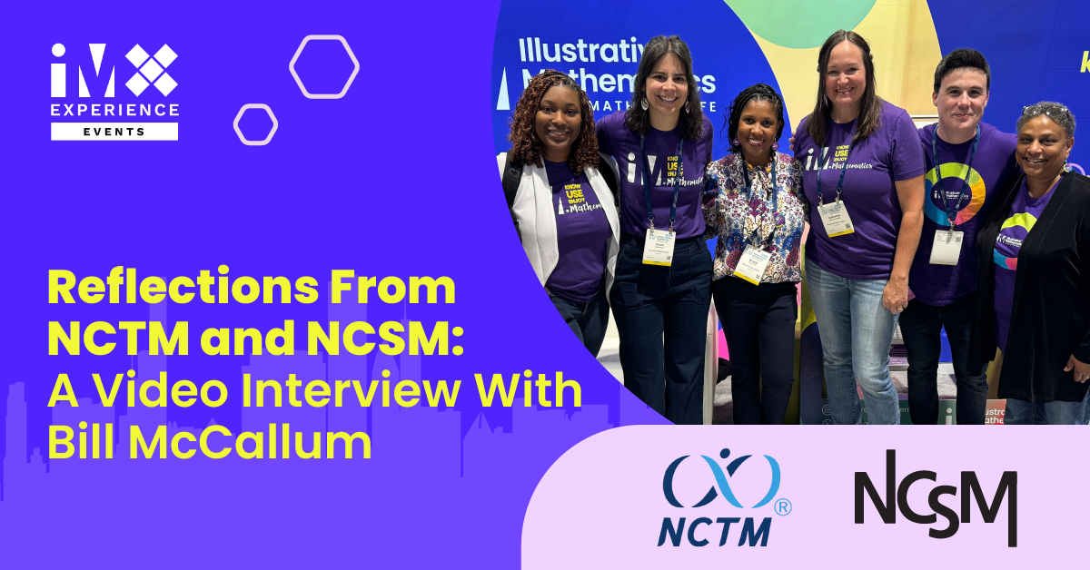 NCTM and NCSM: A Video Interview With Bill McCallum