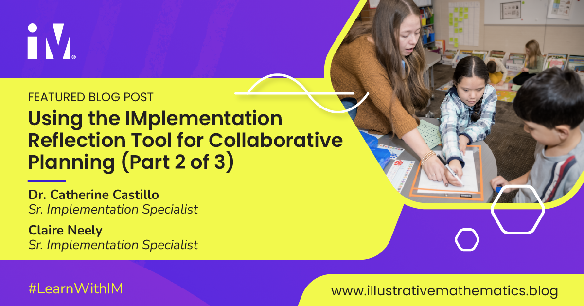 Using the IMplementation Reflection Tool for Collaborative Planning (Part 2 of 3)