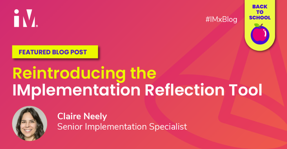 Reintroducing the IMplementation Reflection Tool
