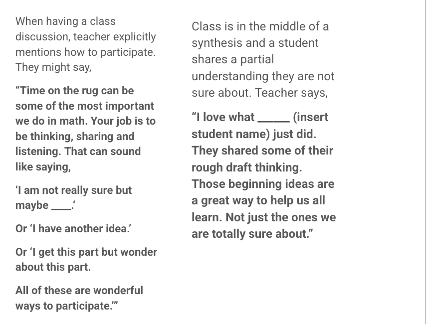 Teacher Moves