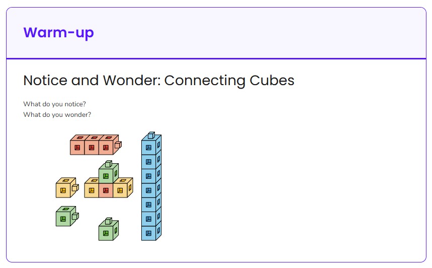 Grade K, Unit 1, Lesson 1
